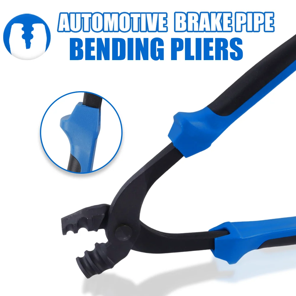 Brake Line Bender Pliers 1/4 3/16, Carbon Steel Hand Held Pipe Bender for Automotive Brake/Hydraulic Line, Brake Service Tools
Brake Line Bender Pliers 1/4 3/16, Carbon Steel Hand Held Pipe Bender for Automotive Brake/Hydraulic Line, Brake Service Tools