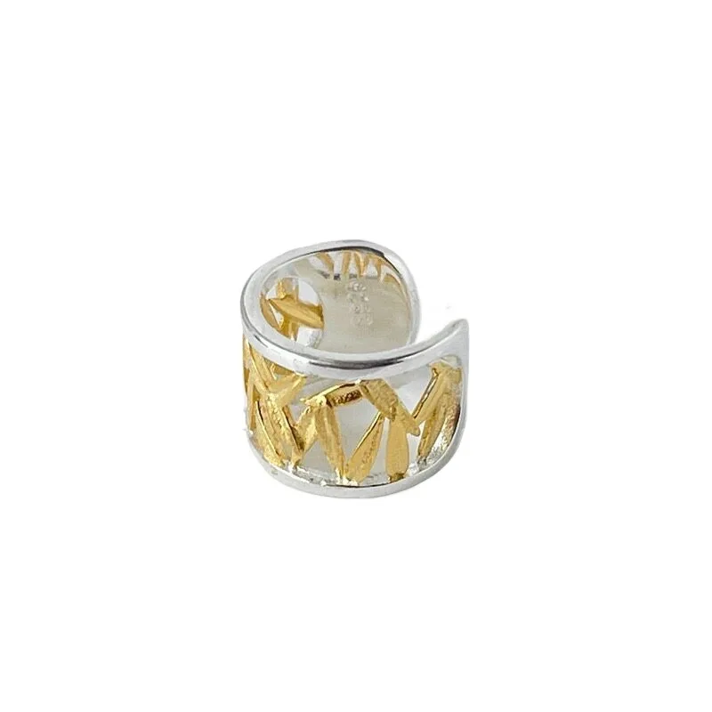 H Shanzhilin Ear Bone Clip S925 Sterling Silver, Ear Clip Without Ear Piercing, Bamboo Leaf Guochao Xianxia Men and Women
H Shanzhilin Ear Bone Clip S925 Sterling Silver, Ear Clip Without Ear Piercing, Bamboo Leaf Guochao Xianxia Men and Women