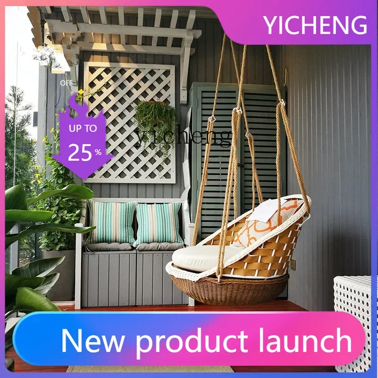 Креативное подвесное кресло-качалка LYY из ротанга для отдыха на открытом воздухе, для террасы, популярное в интернете, для одного или двух человек
Креативное подвесное кресло-качалка LYY из ротанга для отдыха на открытом воздухе, для террасы, популярное в интернете, для одного или двух человек