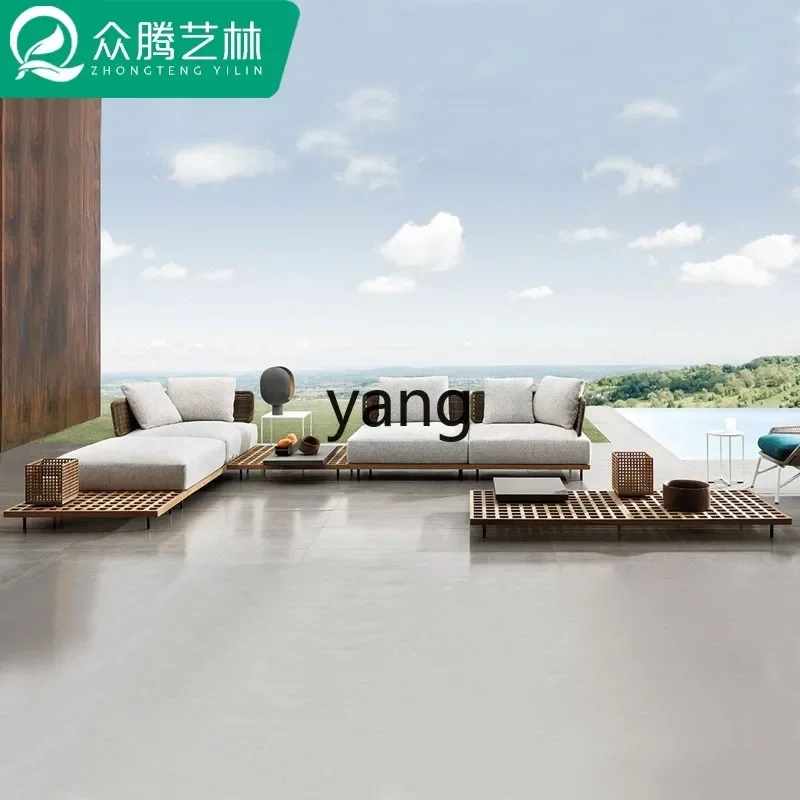 LMM outdoor sofa courtyard villa garden leisure furniture outdoor teak rattan combination
LMM outdoor sofa courtyard villa garden leisure furniture outdoor teak rattan combination