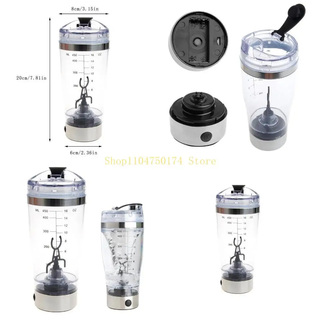 450ml BPA Protein Shaker Water Bottle Electric Automatic Mixer for Smart Cup top sale
450ml BPA Protein Shaker Water Bottle Electric Automatic Mixer for Smart Cup top sale