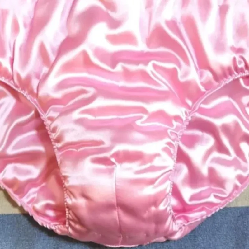 Man's Silky Soft Pink High Waist briefs Live Show Dance Private Party Sexy Panties Cotton Panty FKK (size big puffy) Handmake
Man's Silky Soft Pink High Waist briefs Live Show Dance Private Party Sexy Panties Cotton Panty FKK (size big puffy) Handmake