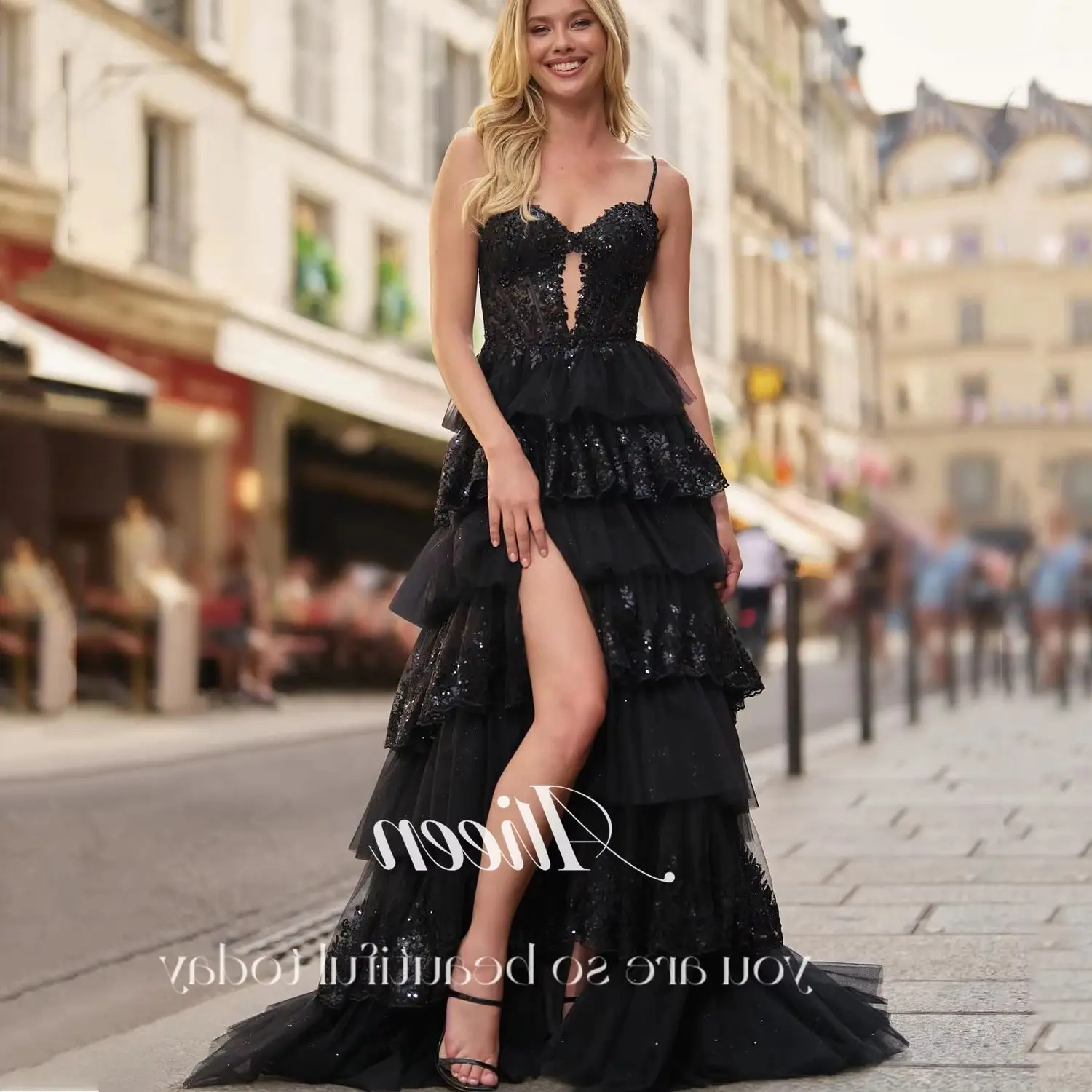 Aileen Multi-layer Elegant Party Dresses for Special Occasions Vestidos De Festa Luxurious Evening Dresses 2025 Woman Black Prom
Aileen Multi-layer Elegant Party Dresses for Special Occasions Vestidos De Festa Luxurious Evening Dresses 2025 Woman Black Prom