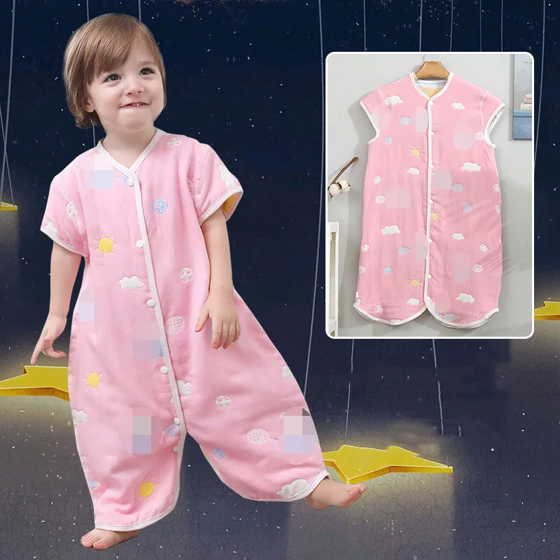 Baby Split Sleeping Bag Summer 4 Layers Cotton Gauze Baby Sleeping bag Thin Children's Anti kick Quilt Newborn Sleeping Bag
Baby Split Sleeping Bag Summer 4 Layers Cotton Gauze Baby Sleeping bag Thin Children's Anti kick Quilt Newborn Sleeping Bag