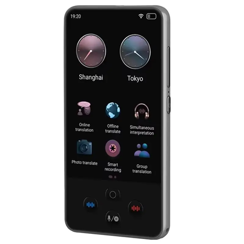 ABKN-S85 Pro Wifi-переводчик с поддержкой 138 языков, умный, офлайн/онлайн, с функцией записи, ChatGPT, голосовой и фотоперевод, групповой перевод
ABKN-S85 Pro Wifi-переводчик с поддержкой 138 языков, умный, офлайн/онлайн, с функцией записи, ChatGPT, голосовой и фотоперевод, групповой перевод