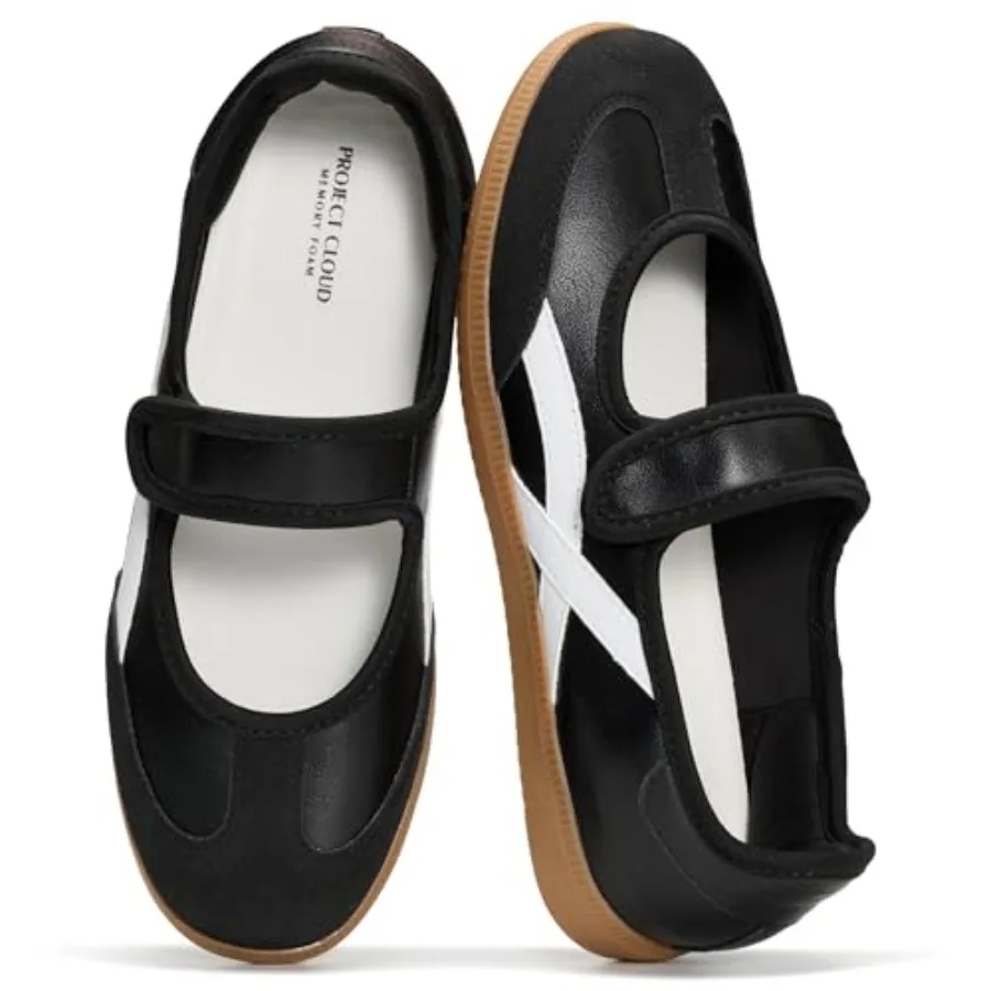 Comfortable Womens Shoes - Casual Trendy Mary Jane Shoes Women with Memory Foam - Lightweight and Non-Slip Fashion Sneakers for
Comfortable Womens Shoes - Casual Trendy Mary Jane Shoes Women with Memory Foam - Lightweight and Non-Slip Fashion Sneakers for
