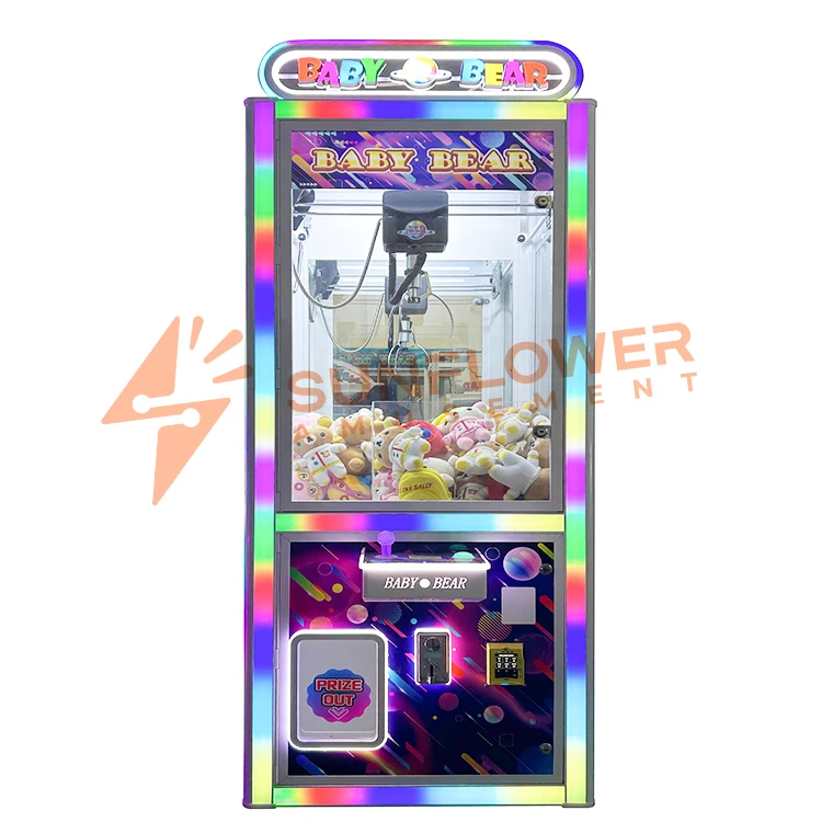New Arrived 17CM Large Claw Coin Pusher Plush Toy Plastic Metal Claw Crane Machine With Coin Acceptor Multiple Payment Method
New Arrived 17CM Large Claw Coin Pusher Plush Toy Plastic Metal Claw Crane Machine With Coin Acceptor Multiple Payment Method