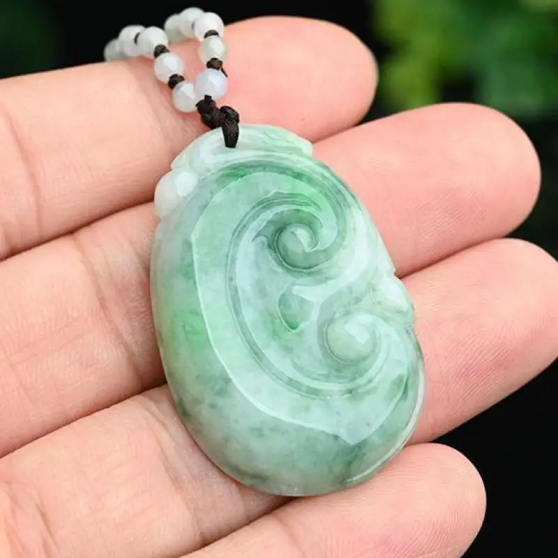Certified Natural Jade Ruyi Necklace Men Women Fine Jewelry Myanmar Jadeite Grade A Burma Ruyi Pendant Sweater Chain Necklaces
Certified Natural Jade Ruyi Necklace Men Women Fine Jewelry Myanmar Jadeite Grade A Burma Ruyi Pendant Sweater Chain Necklaces