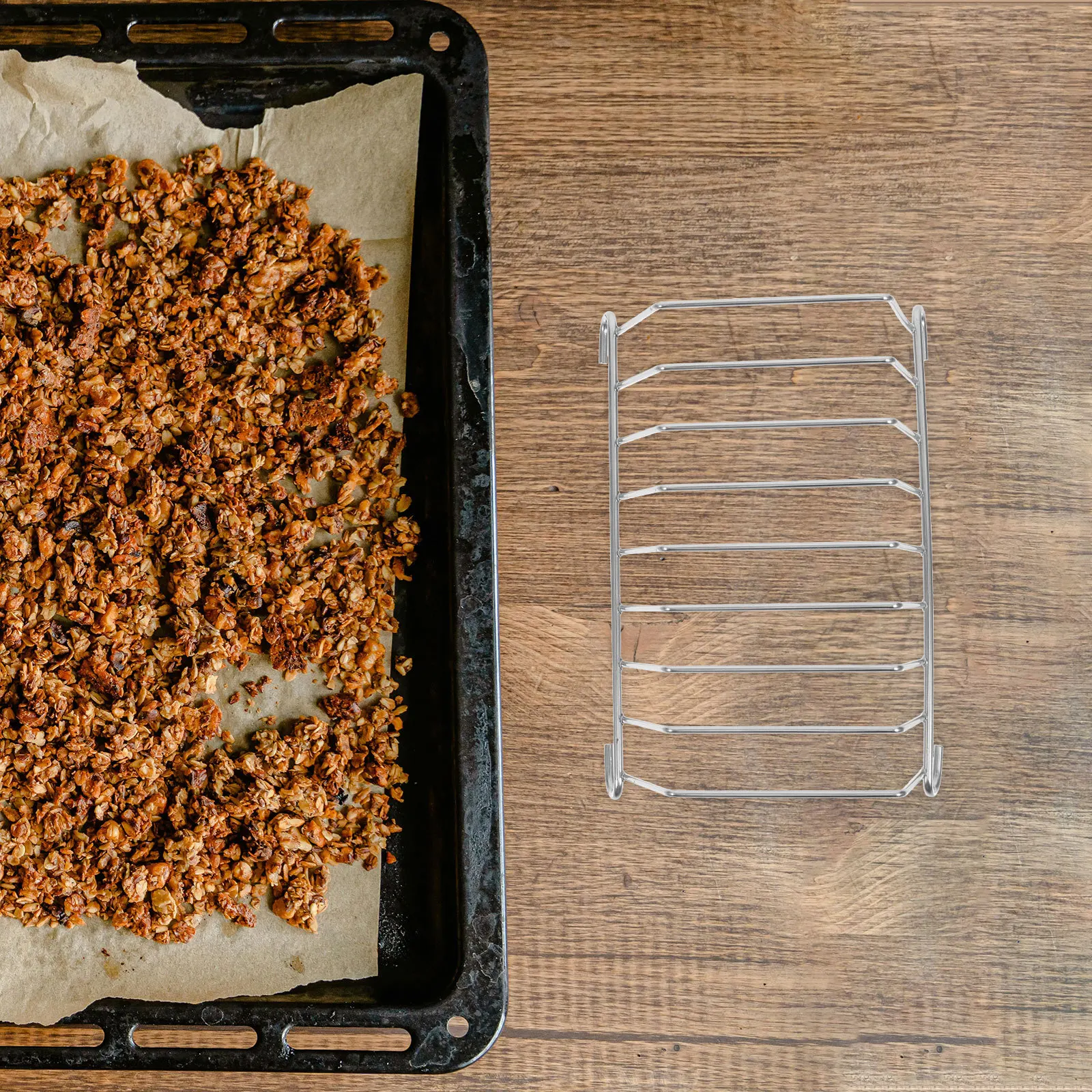 2Pcs Metal Bread Rack Countertop Toast Holder Stable Design Exquisite Kitchen Accessory Christmas Thanksgiving Decor
2Pcs Metal Bread Rack Countertop Toast Holder Stable Design Exquisite Kitchen Accessory Christmas Thanksgiving Decor