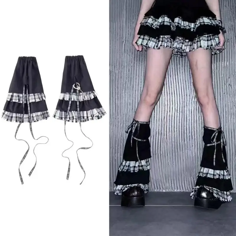 Women Tiered Ruffle Lace Leg Warmer Sweet Knee Highs Leg Socks Flared Leg Sleeves Lace Up Leg Covers Sweet Boot Cuffs 6XDA
Women Tiered Ruffle Lace Leg Warmer Sweet Knee Highs Leg Socks Flared Leg Sleeves Lace Up Leg Covers Sweet Boot Cuffs 6XDA