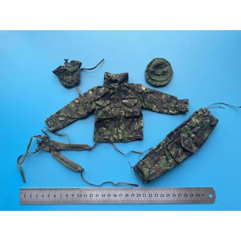 1/6 BBI Jungle Camouflage Combat Uniforms Clothes Pants Hat Straps Waist Bag Set Model for 12inch Action Figures Decoration
1/6 BBI Jungle Camouflage Combat Uniforms Clothes Pants Hat Straps Waist Bag Set Model for 12inch Action Figures Decoration