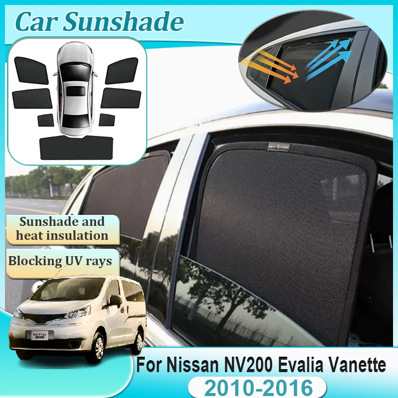 For Nissan NV200 Sunshades Evalia Vanette 2010-2016 Magnetic Visors Sun Shade Windshield Cover Car Mesh Curtain Auto Accessories
For Nissan NV200 Sunshades Evalia Vanette 2010-2016 Magnetic Visors Sun Shade Windshield Cover Car Mesh Curtain Auto Accessories