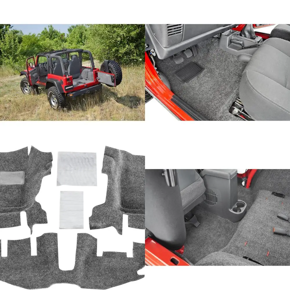 Classic Bed Mat | 1997 - 2006 Jeep Wrangler TJ/LJ (w/cntr console, Heat Shields), Charcoal Grey | BRTJ97F
Classic Bed Mat | 1997 - 2006 Jeep Wrangler TJ/LJ (w/cntr console, Heat Shields), Charcoal Grey | BRTJ97F