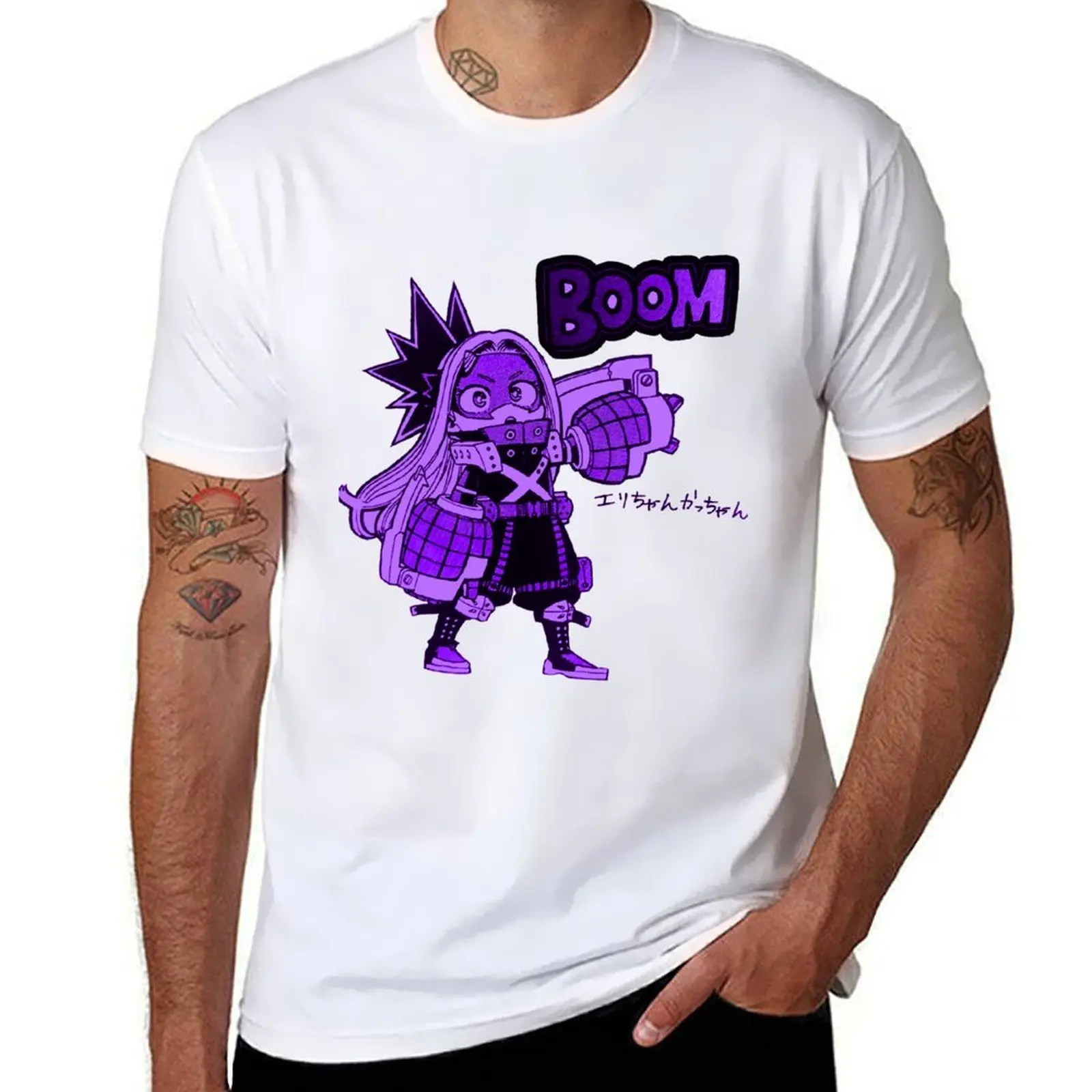 Purple Eri Chan BOOM! T-Shirt man t shirts for men casual t shirts for man pack cotton T-Shirt
Purple Eri Chan BOOM! T-Shirt man t shirts for men casual t shirts for man pack cotton T-Shirt