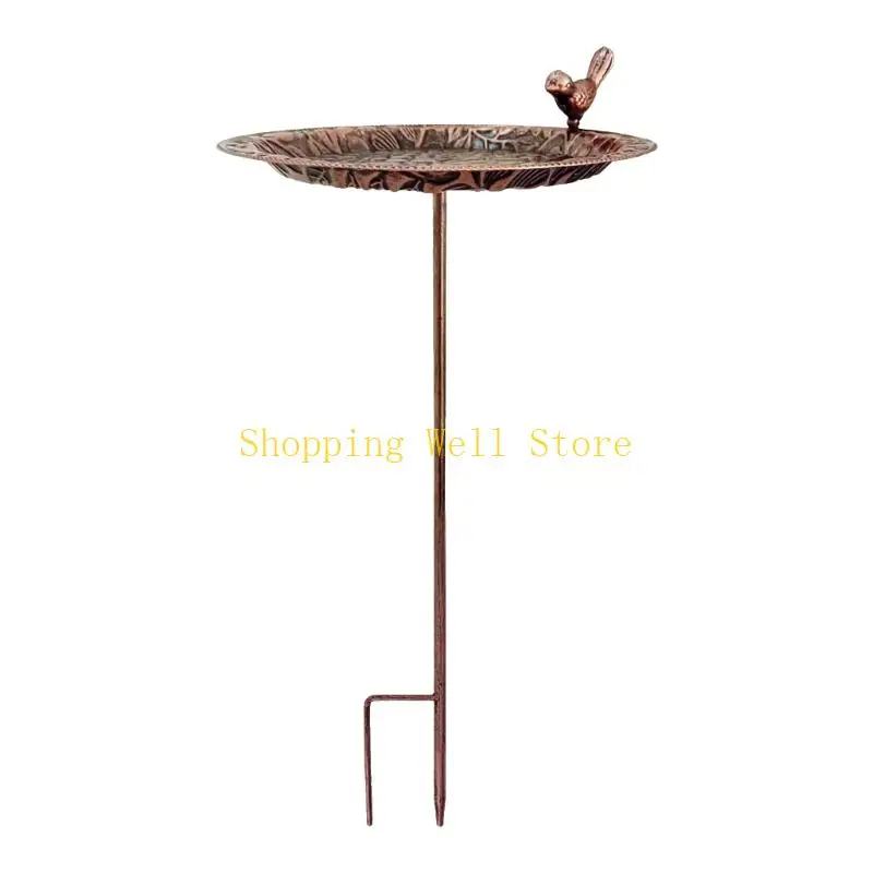 KX4B Decorative Metal Bird Feeder With Vintage Iron Detailing For Outdoor Garden Use
KX4B Decorative Metal Bird Feeder With Vintage Iron Detailing For Outdoor Garden Use