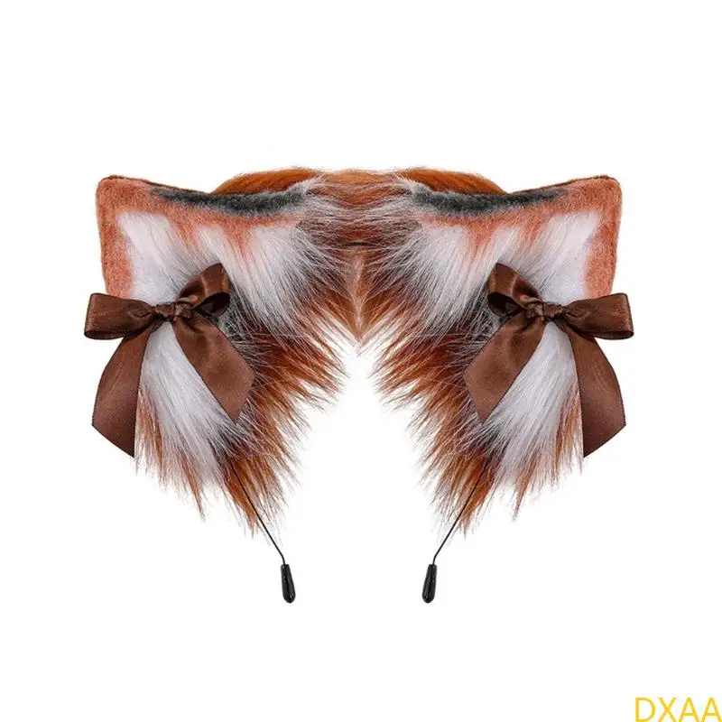 DXAA Cosplay Maid Ears Cosplay Hair Hoop with Mini Bowknot Woman Teens Headband for Live Broadcast Carnivals Hairband
DXAA Cosplay Maid Ears Cosplay Hair Hoop with Mini Bowknot Woman Teens Headband for Live Broadcast Carnivals Hairband