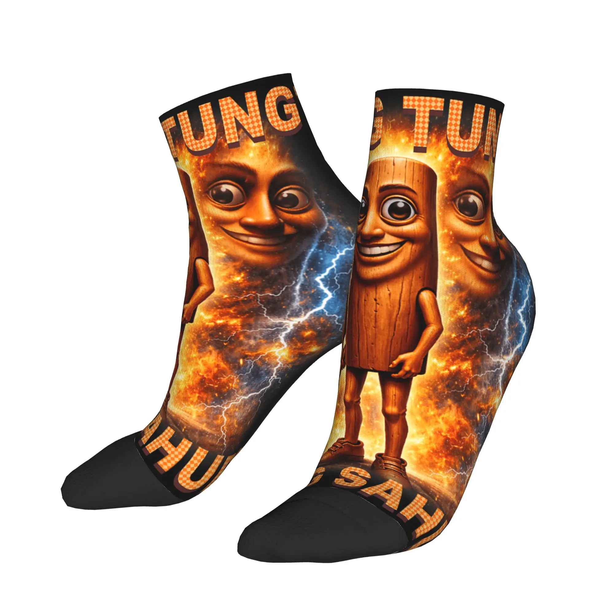 Tung Tung Tung Sahur is Calling Funny Italian Brainrot Ankle Socks Design Modern Casual Socks Spring Anti Sweat Cycling Sock
Tung Tung Tung Sahur is Calling Funny Italian Brainrot Ankle Socks Design Modern Casual Socks Spring Anti Sweat Cycling Sock