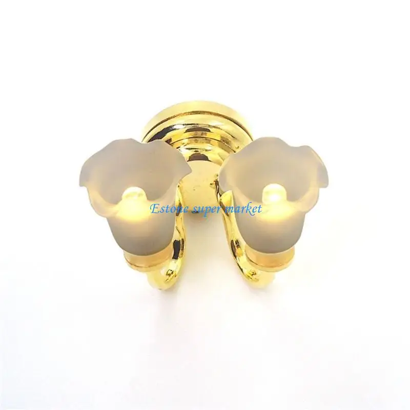 090B 1/12 Dollhouse Wall Sconce Model Realistic Furniture Living Room Bracket Light
090B 1/12 Dollhouse Wall Sconce Model Realistic Furniture Living Room Bracket Light