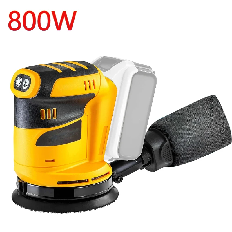 125mm Cordless Orbital Sander Wood Metal Waxing Polishing Grinder for Stone, metal table Processing For Dewalt 20V Battery 
125mm Cordless Orbital Sander Wood Metal Waxing Polishing Grinder for Stone, metal table Processing For Dewalt 20V Battery