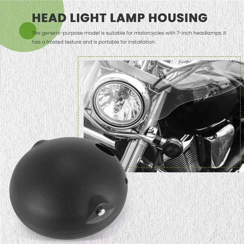 ABXN-Motorcycle 7 Inch LED Headlight Mounting Housing Bracket For Headlight Head Light Lamp Housing Cover Bucket Lighthouse
ABXN-Motorcycle 7 Inch LED Headlight Mounting Housing Bracket For Headlight Head Light Lamp Housing Cover Bucket Lighthouse