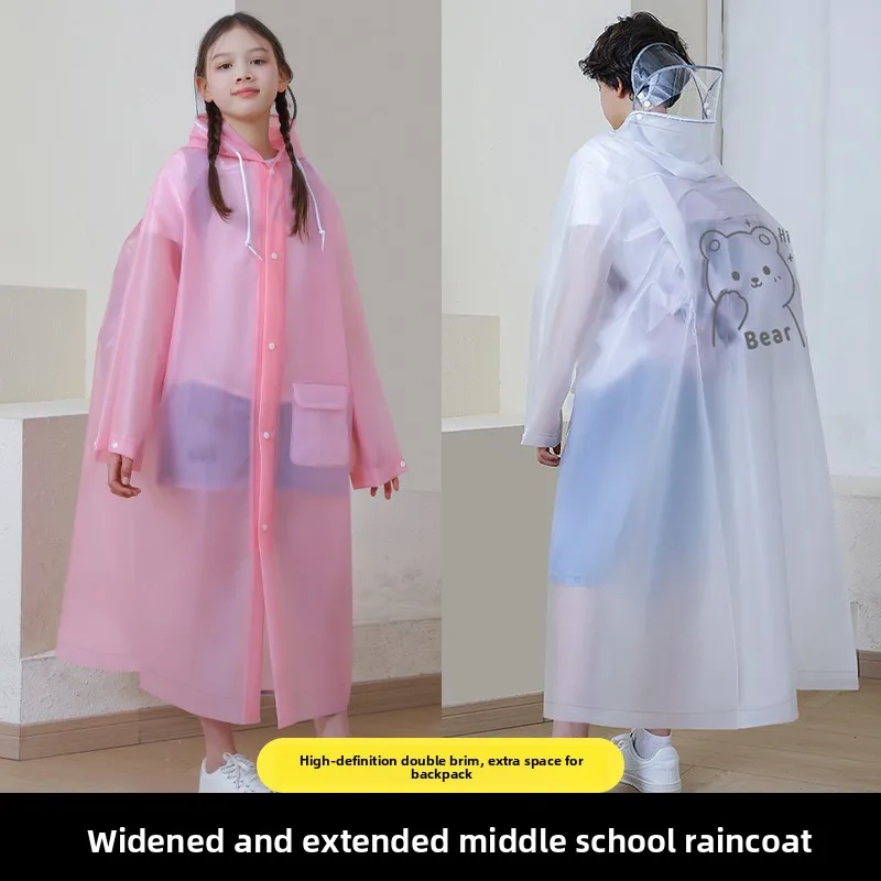 Водонепроницаемый дождевик на все тело для школьников средних классов, с местом для школьной сумки, для мальчиков и девочек, дождевое пончо, защита от непогоды
Водонепроницаемый дождевик на все тело для школьников средних классов, с местом для школьной сумки, для мальчиков и девочек, дождевое пончо, защита от непогоды