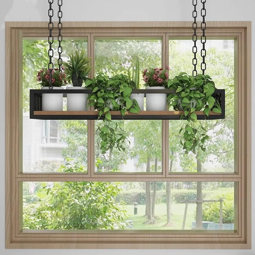 Ceiling Hanging Plant Shelves Flower Pot Stand – Wall-Mounted Floating Storage & Wine Rack for Window, Living Room Decor
Ceiling Hanging Plant Shelves Flower Pot Stand – Wall-Mounted Floating Storage & Wine Rack for Window, Living Room Decor