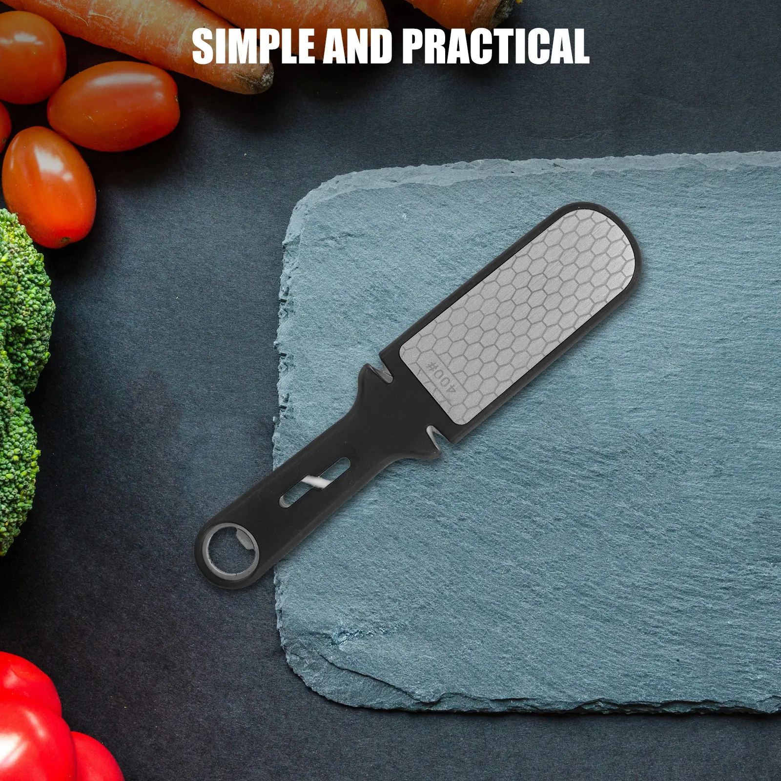 Stainless Steel Multifunctional Sharpening Stone Portable Handheld Whetstone Rod for Kitchen Workshop Home Use Honing Rod
Stainless Steel Multifunctional Sharpening Stone Portable Handheld Whetstone Rod for Kitchen Workshop Home Use Honing Rod