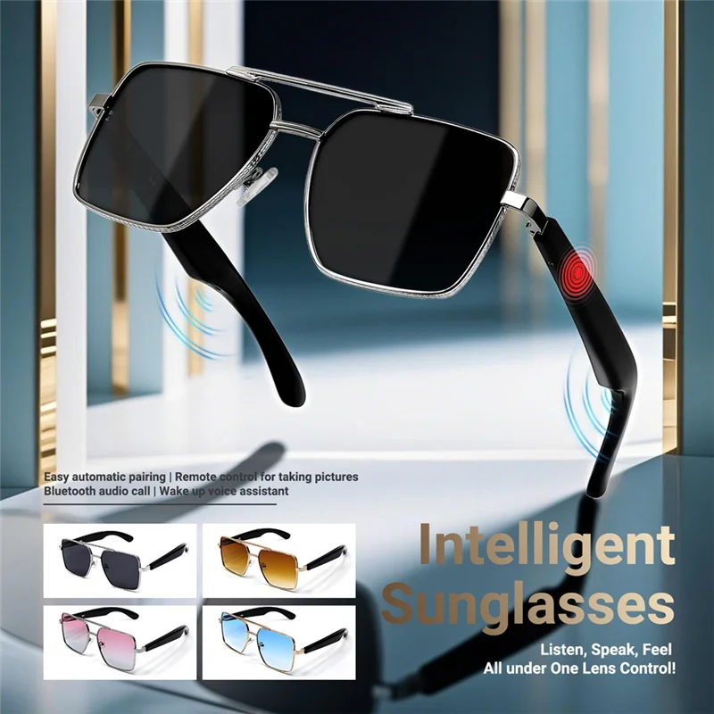 B48B-Smart Sunglasses Glasses Music Glasses Outdoor Sports Waterproof Anti-UV Bluetooth Glasses Call For Men Women
B48B-Smart Sunglasses Glasses Music Glasses Outdoor Sports Waterproof Anti-UV Bluetooth Glasses Call For Men Women