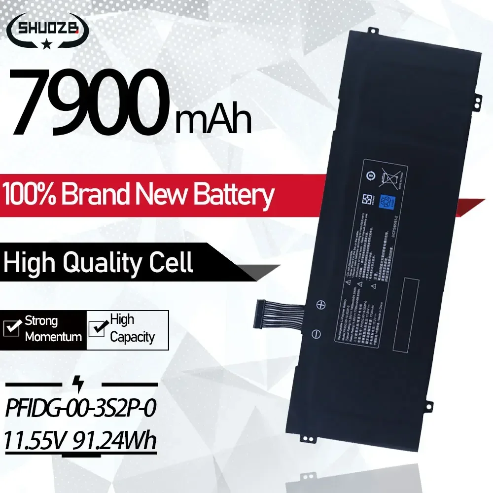 New PFIDG-00-13-3S2P-0 Laptop Battery For Getac S2 UMI Air S1 Plus For MECHREVO Code 01 Air II S1 Plus Series PFIDG-03-17-3S2P-0
New PFIDG-00-13-3S2P-0 Laptop Battery For Getac S2 UMI Air S1 Plus For MECHREVO Code 01 Air II S1 Plus Series PFIDG-03-17-3S2P-0