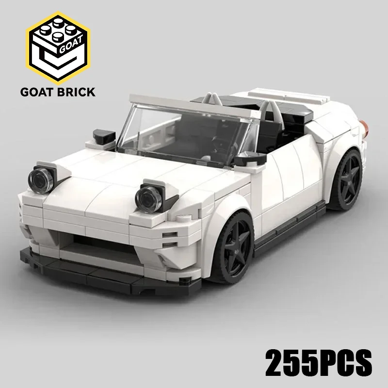 City Car Model Moc Building Bricks Speed Supercar MX-5 Technology Modular Blocks Gifts Christmas Toys DIY Sets Assembly
City Car Model Moc Building Bricks Speed Supercar MX-5 Technology Modular Blocks Gifts Christmas Toys DIY Sets Assembly
