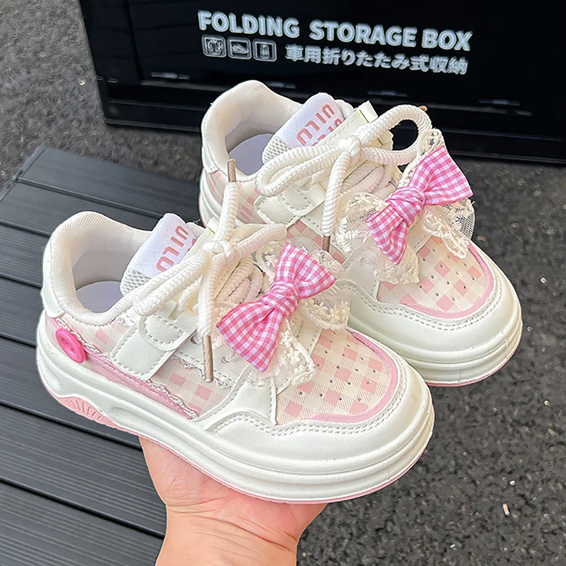 Korean Style Sport Shoes For Children Trend Fashion Autumn Kid's Sneakers Breathable Anti-slippery Girl's Running Shoes
Korean Style Sport Shoes For Children Trend Fashion Autumn Kid's Sneakers Breathable Anti-slippery Girl's Running Shoes