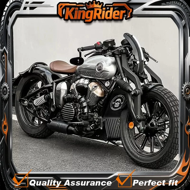 【Supreme quality】BENDA Napoleon bob 250 ROCK 250 uniquely shaped headlight with high-brightness LED lights.
【Supreme quality】BENDA Napoleon bob 250 ROCK 250 uniquely shaped headlight with high-brightness LED lights.