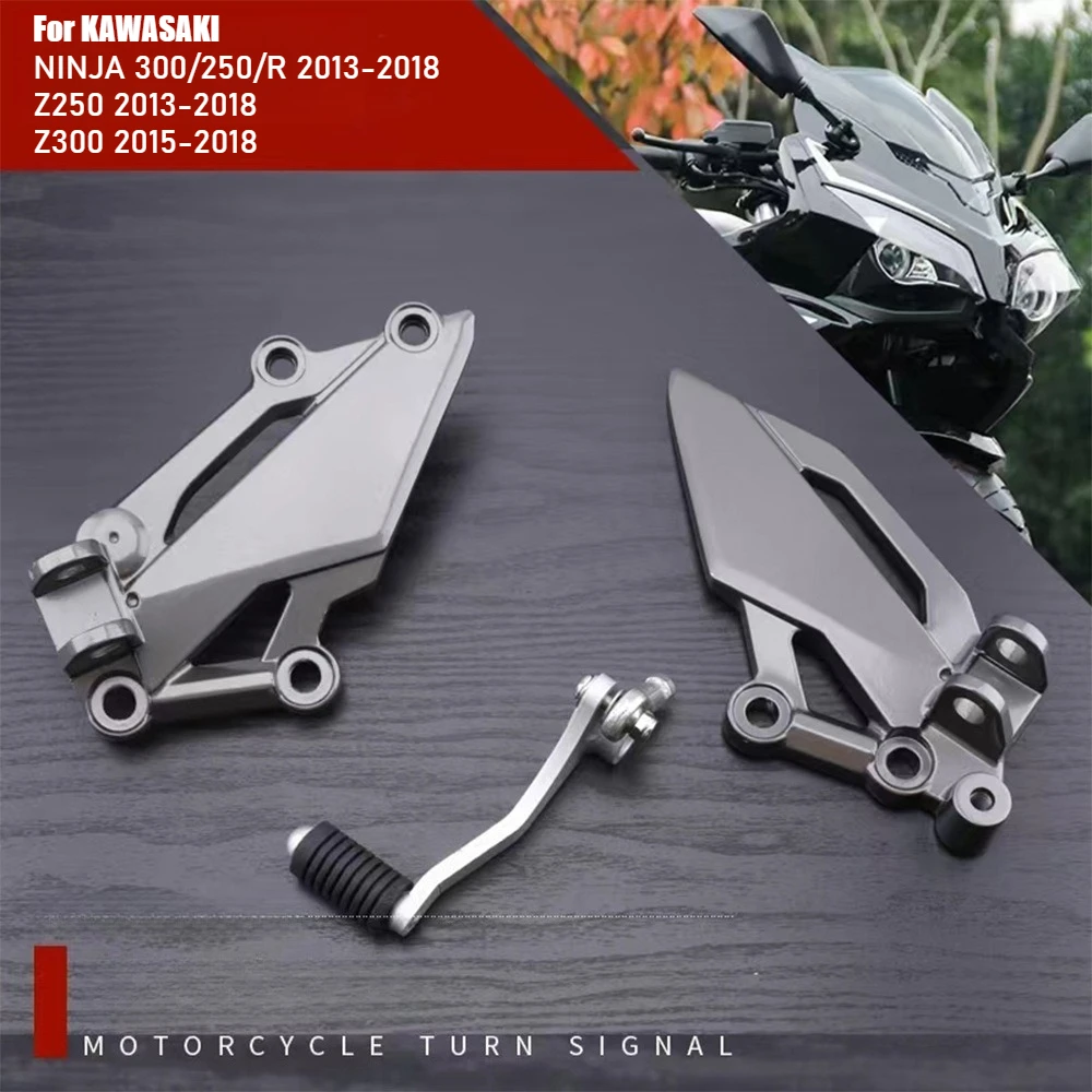 Подножки передние левые и правые для мотоциклов KAWASAKI NINJA 300/250/R Z250 Z300 EX300 2013-2018
Подножки передние левые и правые для мотоциклов KAWASAKI NINJA 300/250/R Z250 Z300 EX300 2013-2018