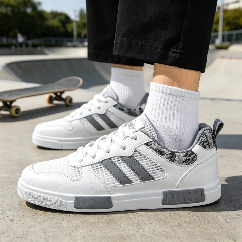 YUYIN Casual Sports Shoes For Men Summer Sneakers Men Flat Sneaker Comfortable Breathable Outdoor Non-slip Men's Skateboard Shoe
YUYIN Casual Sports Shoes For Men Summer Sneakers Men Flat Sneaker Comfortable Breathable Outdoor Non-slip Men's Skateboard Shoe
