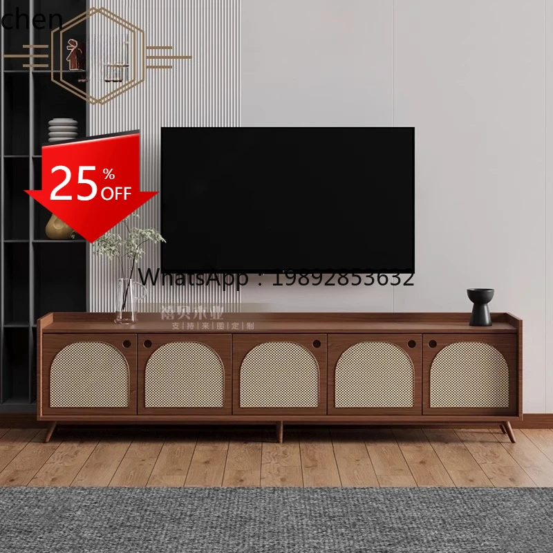 rattan TV cabinet living room retro storage locker villa model room homestay floor-to-ceiling low cabinet
rattan TV cabinet living room retro storage locker villa model room homestay floor-to-ceiling low cabinet