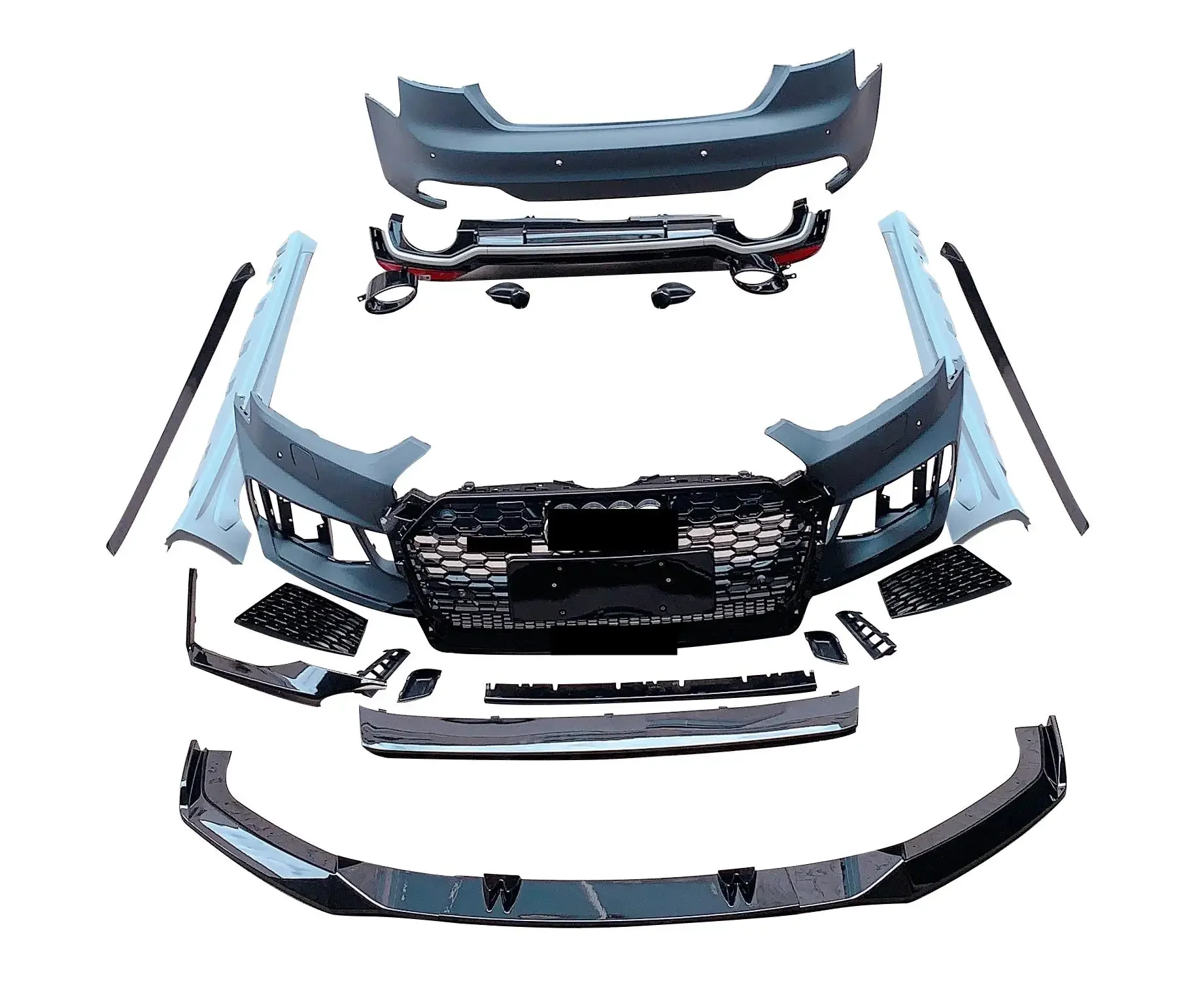 Hot Selling Product Bumper Car Surround Body Car Bodykit Auto Parts Kit for Audi A5 2017-2020 RS5 Body Kit!!
Hot Selling Product Bumper Car Surround Body Car Bodykit Auto Parts Kit for Audi A5 2017-2020 RS5 Body Kit!!