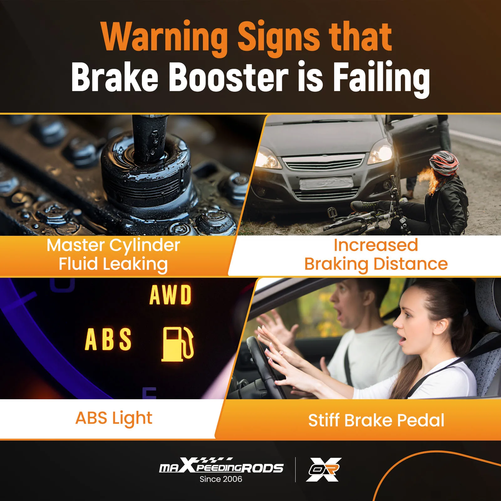 Power Brake Booster Fits for Ford Mustang 1967 1968 1969 1970 54-76201
Power Brake Booster Fits for Ford Mustang 1967 1968 1969 1970 54-76201