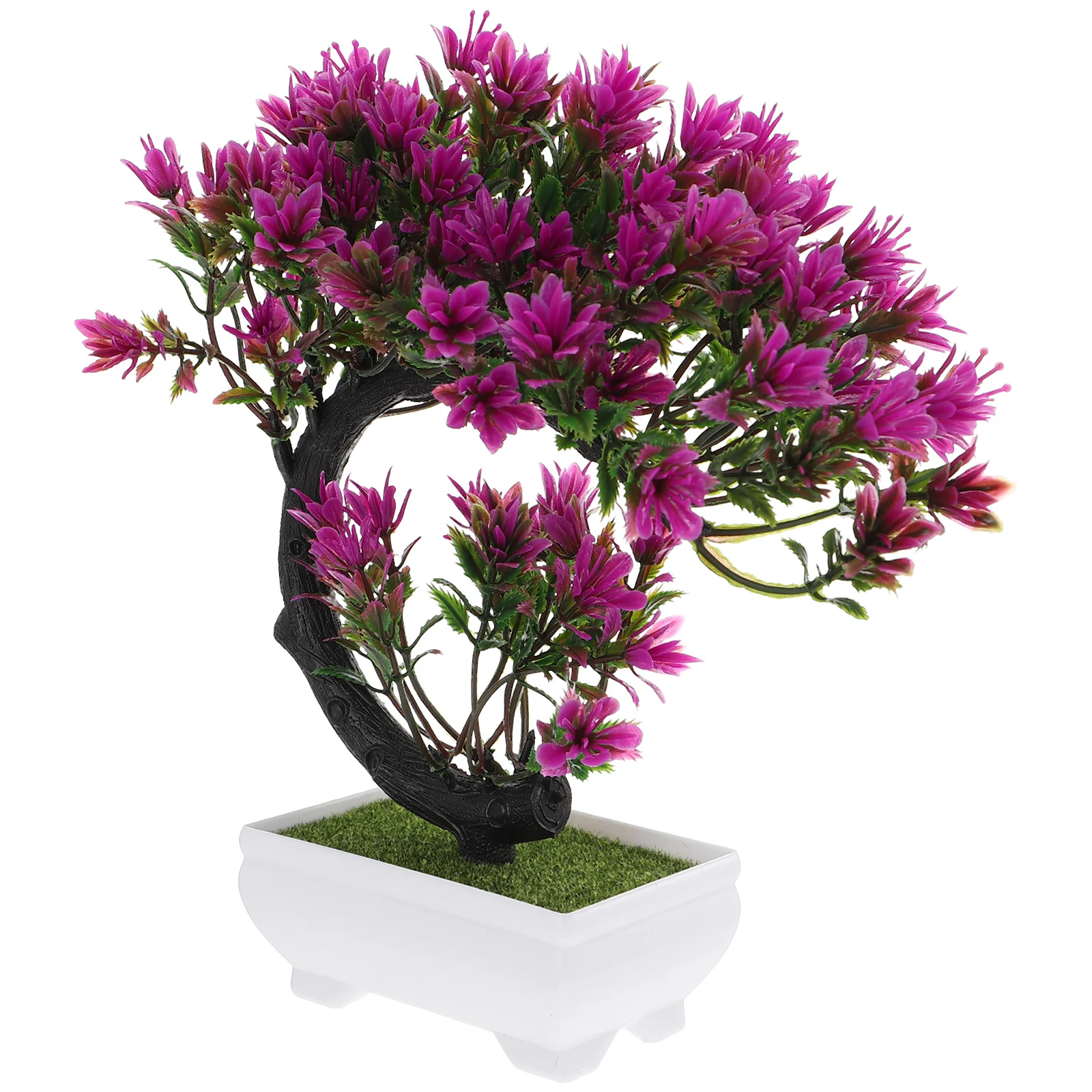 Artificial Green Potted Plant Indoor Desk Plastic Bonsai Home Office Decor Fake Flower Tree Ornament Long Lasting Stress Relief
Artificial Green Potted Plant Indoor Desk Plastic Bonsai Home Office Decor Fake Flower Tree Ornament Long Lasting Stress Relief