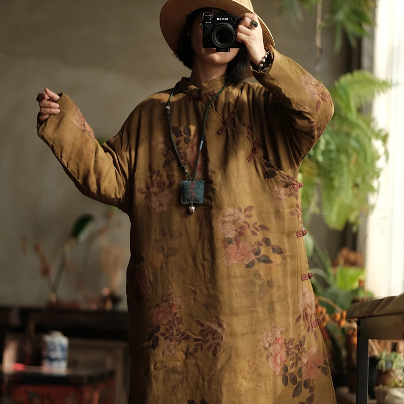 Arts Style New Arrival Winter Women Good Quality Vintage Floral Pullover Casual Loose Warm Thickened Cotton Linen Parker Y254
Arts Style New Arrival Winter Women Good Quality Vintage Floral Pullover Casual Loose Warm Thickened Cotton Linen Parker Y254