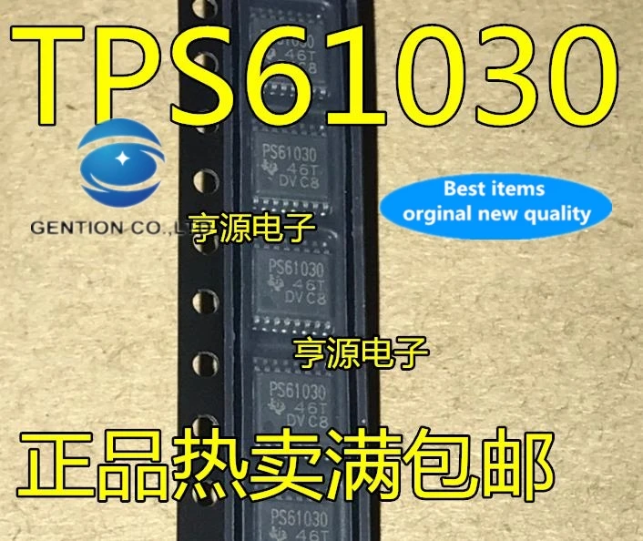 5 шт. TPS61030PWPR TPS61030PWP PS61030 повышающий преобразователь TSSOP16 в наличии 100% новый и оригинальный
5 шт. TPS61030PWPR TPS61030PWP PS61030 повышающий преобразователь TSSOP16 в наличии 100% новый и оригинальный