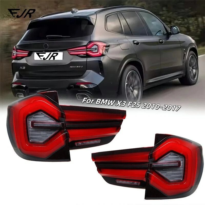 Светодиодные задние задние фонари для BMW X3 F25 2010-2017, задние фонари в сборе, динамические указатели поворота, задние фонари
Светодиодные задние задние фонари для BMW X3 F25 2010-2017, задние фонари в сборе, динамические указатели поворота, задние фонари