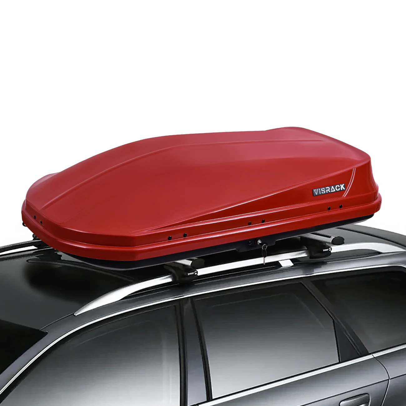 VISRACK Hard Shell Roof Cargo Carrier with Security Keys, Roof Box, Cargo Box, 62 (L) x 31 (W) x 15(H) Inches, 14 Cubic Feet (To
VISRACK Hard Shell Roof Cargo Carrier with Security Keys, Roof Box, Cargo Box, 62 (L) x 31 (W) x 15(H) Inches, 14 Cubic Feet (To