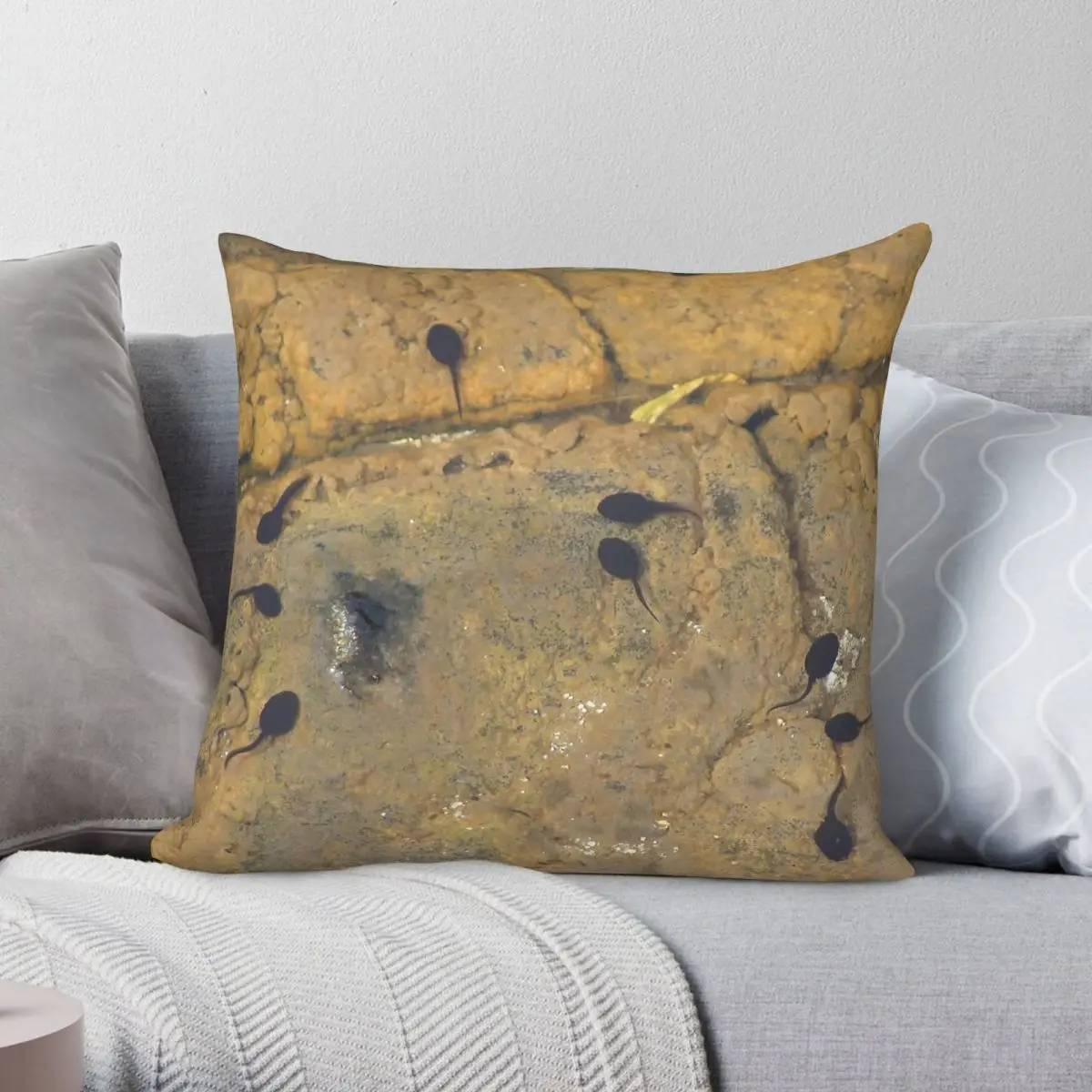 Tadpoles Frog Pond Pillowcase Polyester Linen Velvet Pattern Zip Decorative Pillow Case Room Cushion Cover
Tadpoles Frog Pond Pillowcase Polyester Linen Velvet Pattern Zip Decorative Pillow Case Room Cushion Cover