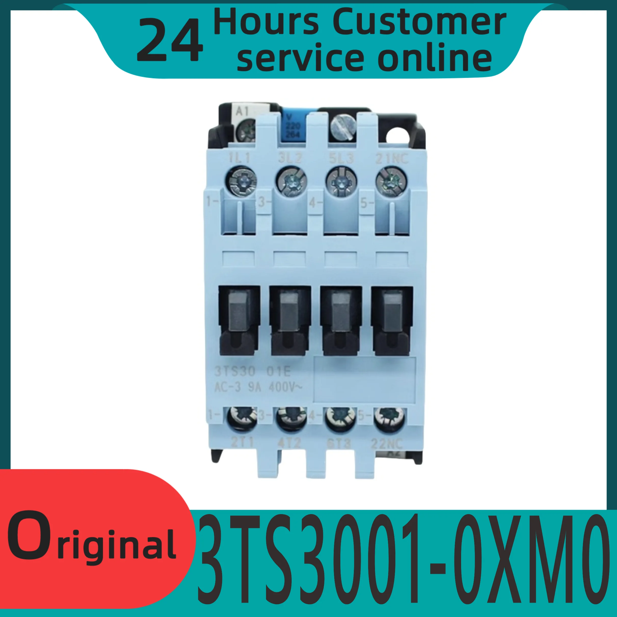 Новый оригинальный контактор переменного тока 3TS30 3TS3001-0XM0 220 В 0XF0 110 В
Новый оригинальный контактор переменного тока 3TS30 3TS3001-0XM0 220 В 0XF0 110 В