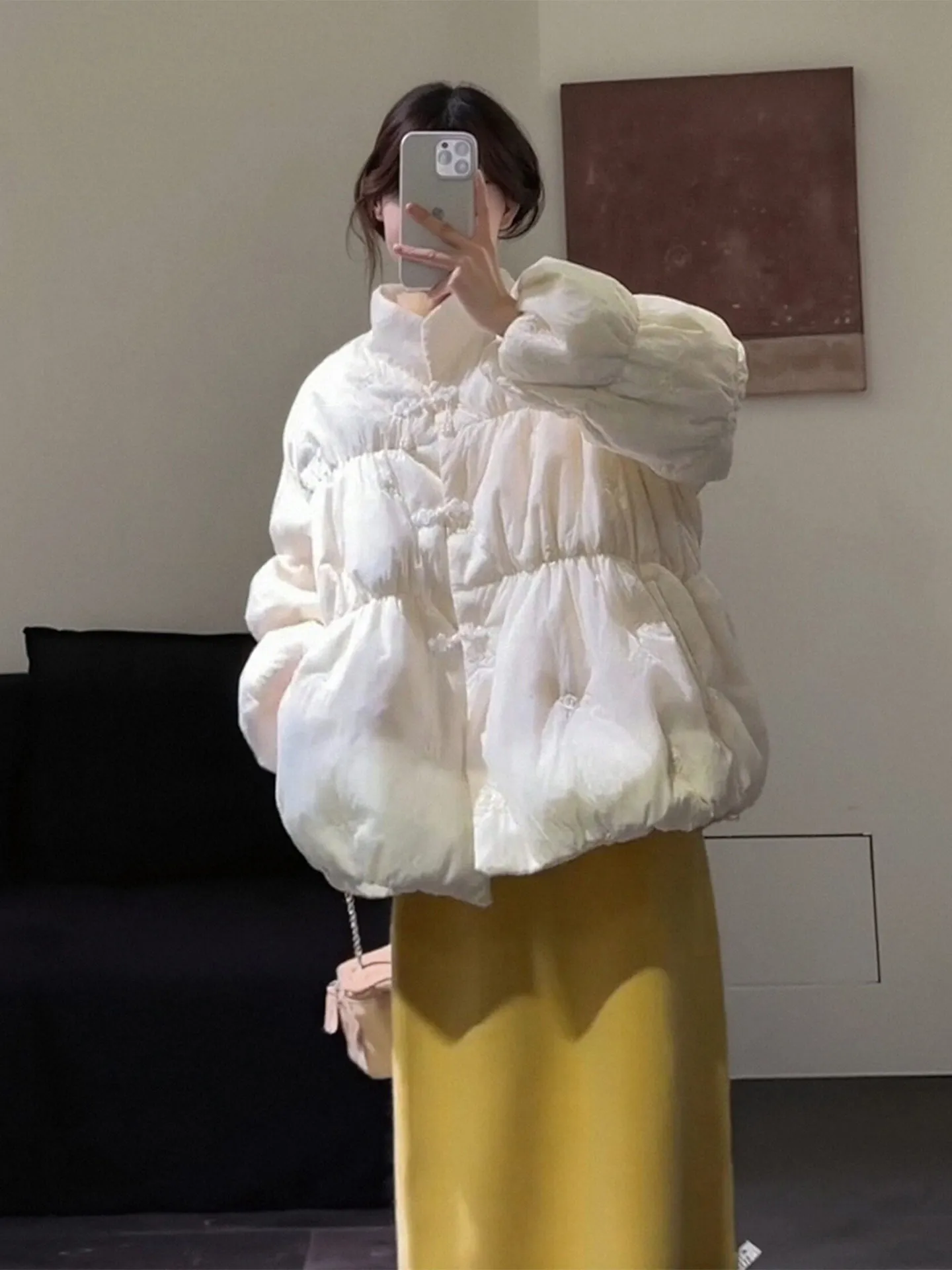 Winter Warm Cotton Jaet And Skirt Set plus Size Women's Traditional Chinese Sle Faionable And Unique Thermal Ensemble
Winter Warm Cotton Jaet And Skirt Set plus Size Women's Traditional Chinese Sle Faionable And Unique Thermal Ensemble