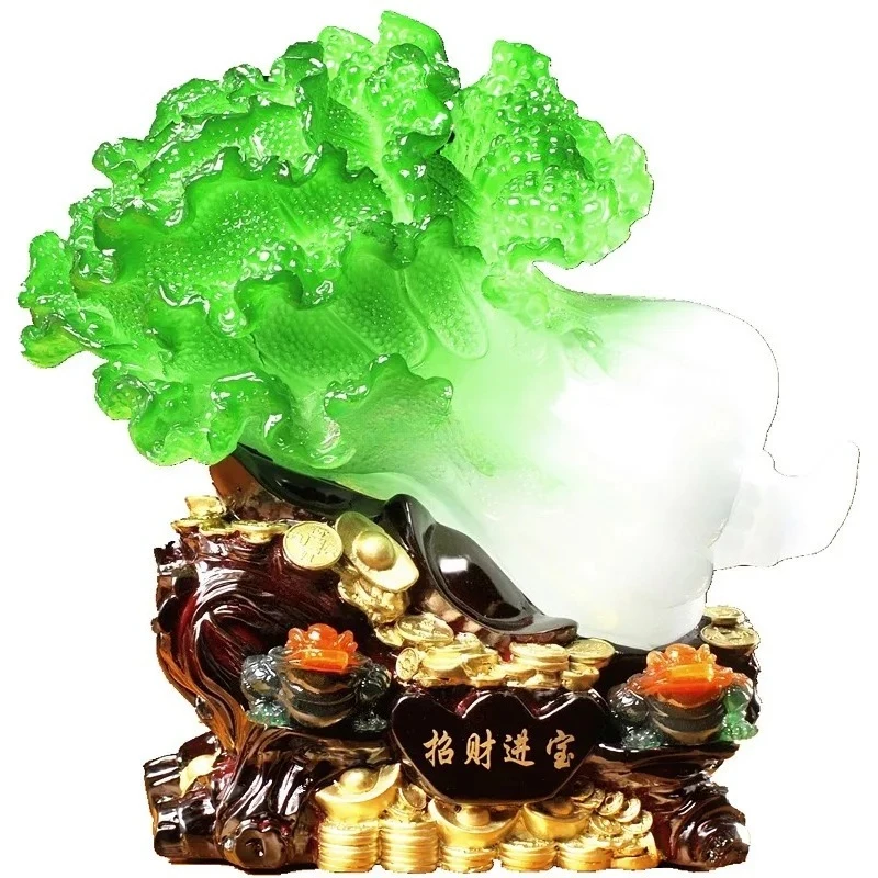 Cabbage ornament lucky large living room entrance wine cabinet decoration
Cabbage ornament lucky large living room entrance wine cabinet decoration