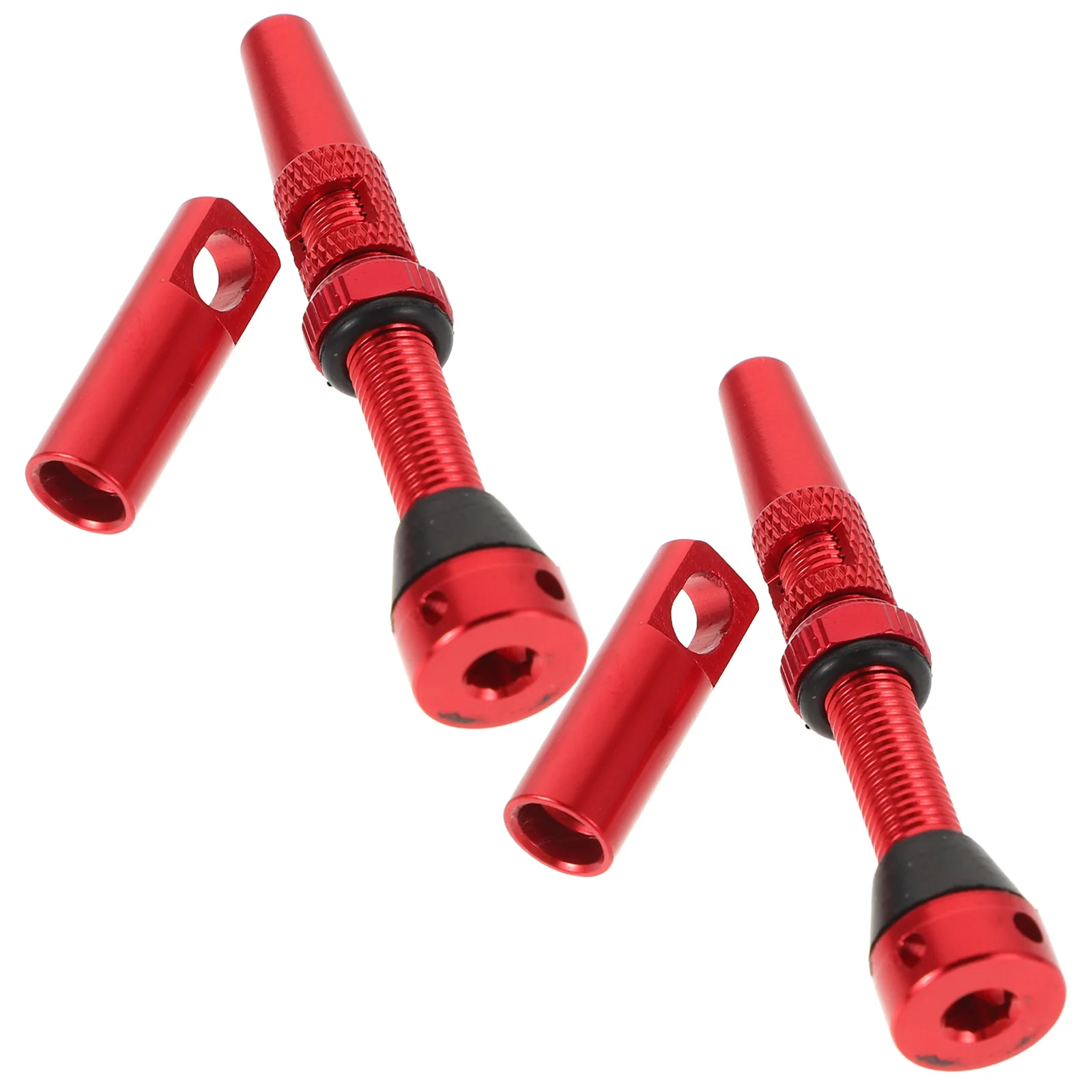 2pcs Red Aluminum Alloy French Valve Set For Bike Tubeless Tires Vacuum Valve Stems With Side Hole Valve Stem Replacement Kit
2pcs Red Aluminum Alloy French Valve Set For Bike Tubeless Tires Vacuum Valve Stems With Side Hole Valve Stem Replacement Kit