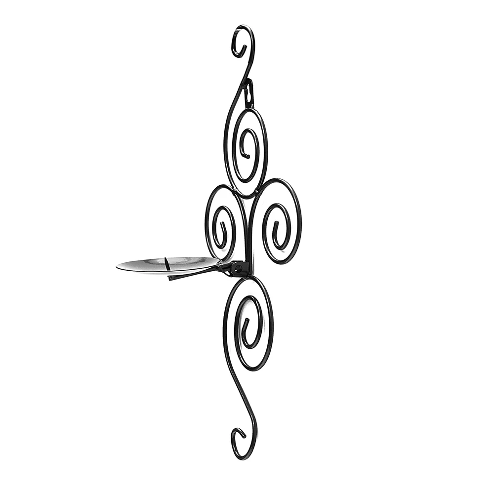 2 pcs Iron Candlestick Holder 18 X 38 Cm Black Wall Hanging Light Stand For Wedding Party Decoration Holder For Indoor
2 pcs Iron Candlestick Holder 18 X 38 Cm Black Wall Hanging Light Stand For Wedding Party Decoration Holder For Indoor