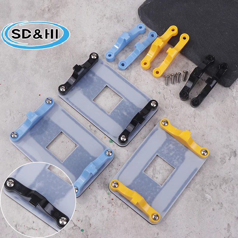 New 1 Set Motherboard Radiator Bracket Mounting Bracket For AMD AM4 AM5 Metal Backplane Original Iron Universal Base
New 1 Set Motherboard Radiator Bracket Mounting Bracket For AMD AM4 AM5 Metal Backplane Original Iron Universal Base