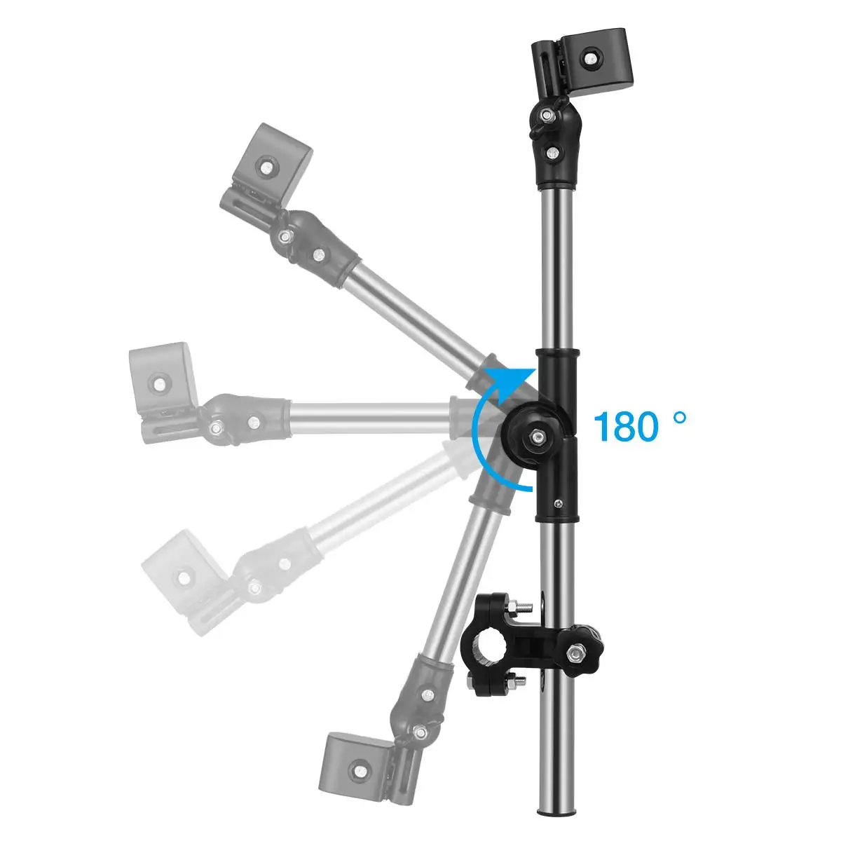 Bicycle Umbrella Bracket Holder Clamp for Stroller Wheelchair Adjustable Angle Black Bar Connector Premium Material
Bicycle Umbrella Bracket Holder Clamp for Stroller Wheelchair Adjustable Angle Black Bar Connector Premium Material